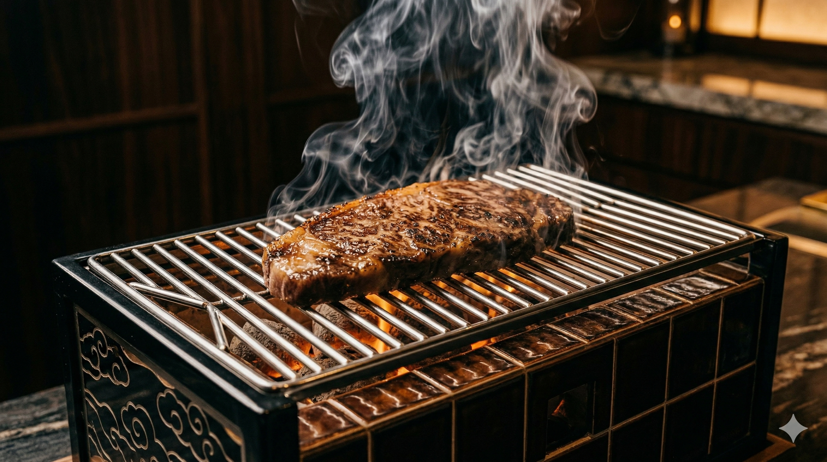 炭火焼肉 黒 イメージ